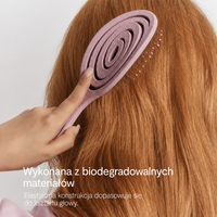 Biodegradowalna szczotka do włosów Biobased Brush GLOV®