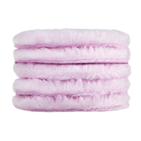 Ensemble avec gant de gommage pour le corps et disques démaquillants Rose Quartz Vibes –