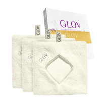 3 x GLOV® face cleansing and makeup removal towel –
