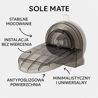 Przyssawkowy Podnóżek Prysznicowy SOLE MATE –