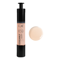 Lakier Silk Beige Active COOLNAILS GLOV – jedwabisty beż, wyrównuje koloryt paznokci –