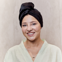 Superchłonny dwustronny turban do włosów –