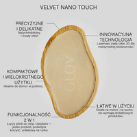 Pumeks i depilator z nano szkła 2w1 Velvet Nano Touch –