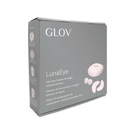 Płatki GLOV LED LUNA EYE z etui ładującym dla rozświetlonej i odświeżonej okolicy oczu –