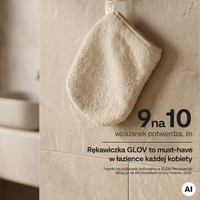 Rękawiczka do demakijażu i oczyszczania twarzy tylko przy użyciu wody GLOV® Iconic Mitt – 
