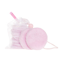 Moon Pads Set lot de 10 disques réutilisables dans une trousse cosmétique holographique – 