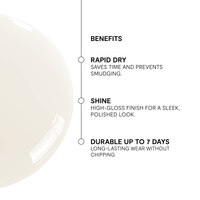 Vernis à ongles classique Coconut Milk - blanc cassé subtil – 