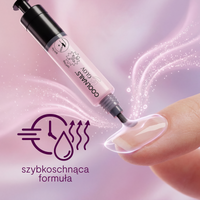 Klasyczny lakier Nude Rosewood COOLNAILS GLOV – spokojny, stonowany odcien różu – 
