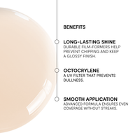 Lakier Silk Beige Active COOLNAILS GLOV – jedwabisty beż, wyrównuje koloryt paznokci – 