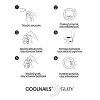 Klasyczny lakier Royal Red COOLNAILS GLOV – ponadczasowy, mocny odcień czerwieni – 