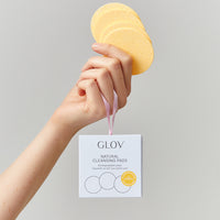 Celulozowe płatki do czyszenia twarzy Natural Cleansing Pads GLOV® – 